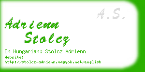 adrienn stolcz business card